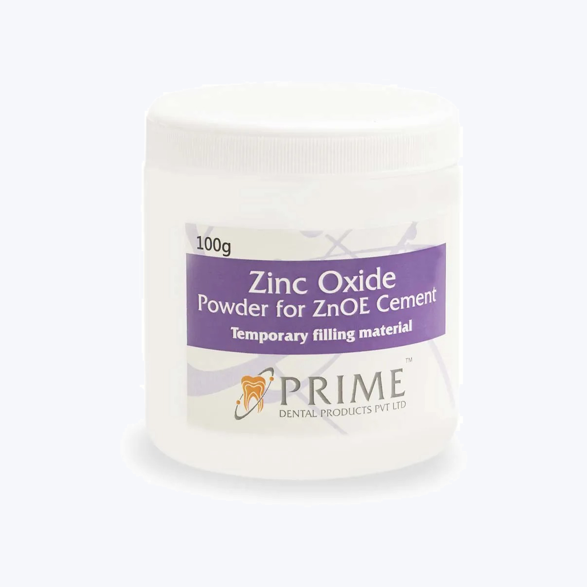 Prime Dental Zinc Oxide Powder - 100gm